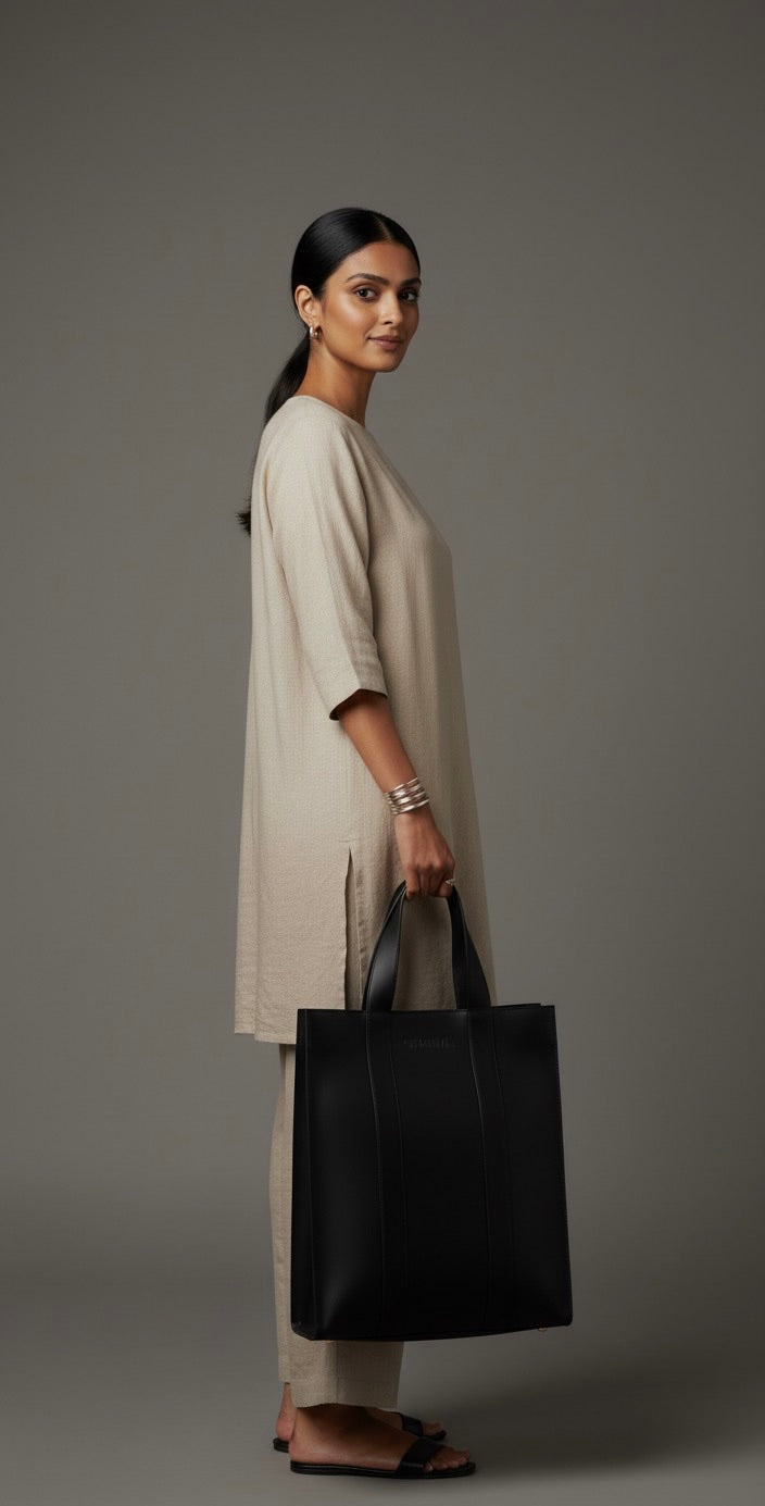 The Classic Black Tote